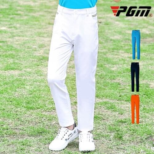 PGM Men Golf Clothing Brand Boy Pants Summer High-elastic Breathable Quick-drying Trousers Tennis Clothing Skin-friendly Comfort