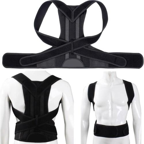 Adjustable Breathable Orthopedic Kids Shoulder Back Spine Posture Corrector Support Belt Walking Sitting Belt Men Women