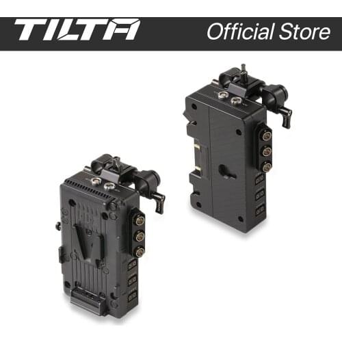 TILTA UBP-V V-Mount Universal Battery Plate Used With A Variety Of Camera Systems