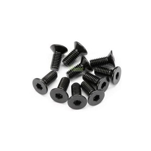 Hexagon Socket Countersunk Head Screws (M4X10) Fit for 1/5 HPI ROVAN KM BAJA LOSI 5IVE T