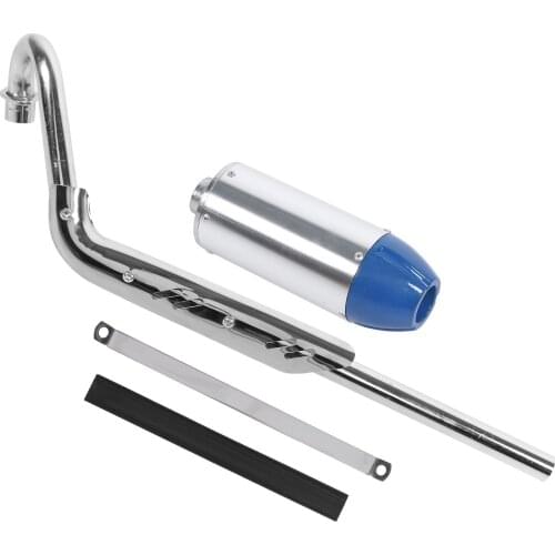 Exhaust manifold xhaust tail Motorcycle Exhaust Systerm Pipe Muffler Silencer Universal for 110CC 125CC 140CC Motorbike