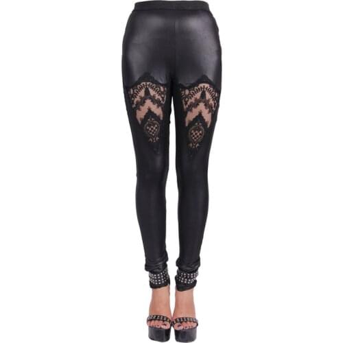 Steampunk Boots Womens visual ke Pants Leggings Gothic Visual Kei Women High Waist Pants Skinny Boots Trousers Woman Size Large