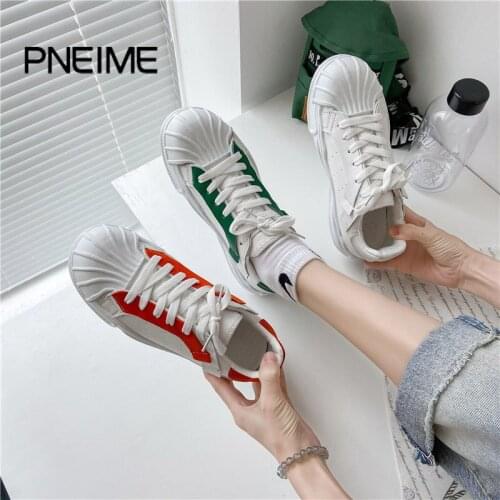 Summer New Womens Korean Version of the White Shoes Trend Design Sense of Dissolving Shoes Casual Women Running Sneakers