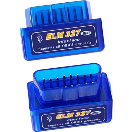 2019 Super Mini ELM 327 Bluetooth Interface V2.1 Auto OBD2 Diagnostic Scanner Tool Mini ELM327 Works On Android free shipping