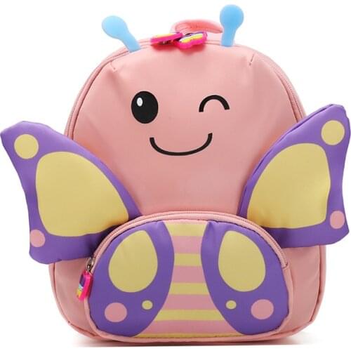 2020 New 3D Animal Children Backpacks Brand Design Girl Boys Backpack Toddler Kids Neoprene School Bags Kindergarten Cartoon Bag