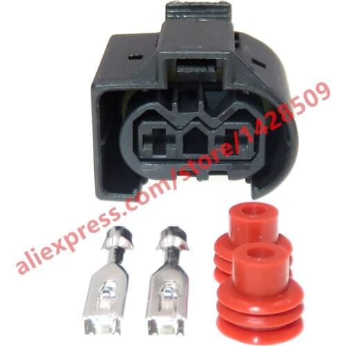 5 Sets 2 Pin 3.5 Series Auto Waterproof Wiring Connector Automotive Air Pump Wire Harness Sealed Socket For Benz 50290060