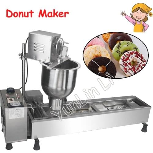Electric Automatic Donuts Maker Multi-Functional Donut Making Machine Stainless Steel Doughnuts Machine Fryer