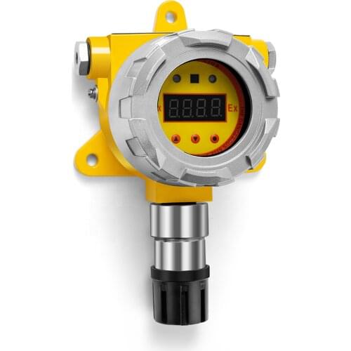 Fixed gas leak detector with replaceable sensor and range of 0-100%LEL for CH4 gas leak detecting
