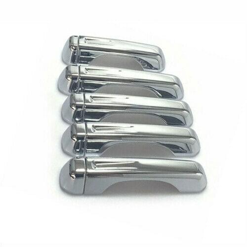 Chrome Styling Exterior Door Handle Cover 5 DOOR Set For Jeep Wrangler JL 2018-2020