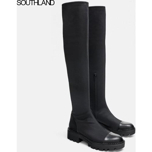 LMCAVASUN Women's High Boots