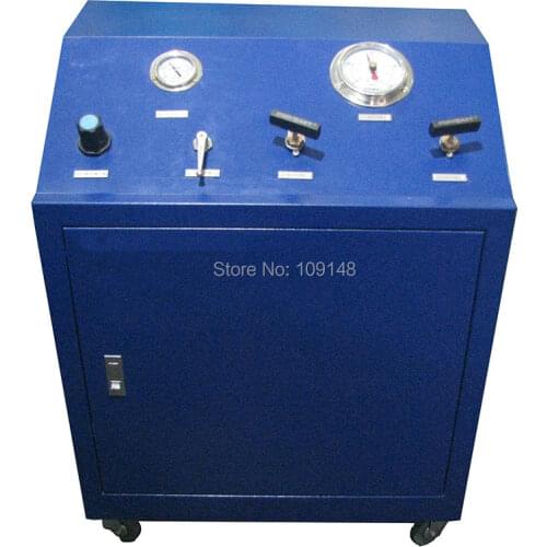 Free shipping Model:WS-L150 Manual control 1200 Bar high pressure Pipe hydrostatic test equipment with pressure guages