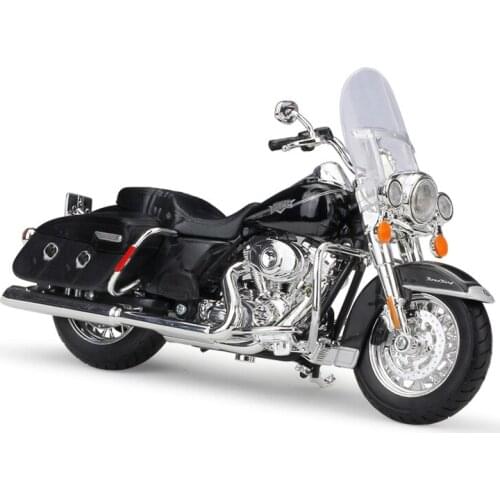 Motorcycle Model Harley Road King Classic FLHRC ROAD Motorbike Collection Ornaments Decoration Birthday Gifts Toys for Boys