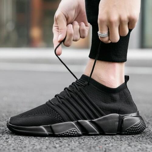 Men Sneakers Unisex Shoes Breathable Outdoor Running Sports Shoes Lightweight Women Couple Comfortable Walking Shoes