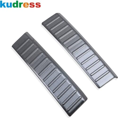 Stainless Steel Inner Rear Trunk Bumper Cover Trim For Toyota Raize 2020 2021 Tailgate Door Sill Protector Pad Car Accessories