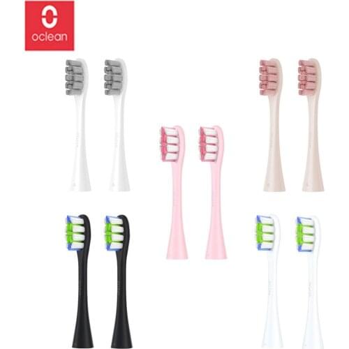 4PCS Original Oclean X X Pro Z1 SE One Replacement Brush Heads for Oclean Sonic Toothbrush Deep Cleaning Tooth Brush Heads