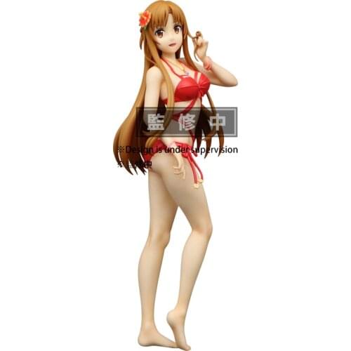 Pre-sale Sword Art Online Asuna Yuuki Asuna Figure Japanese Anime Figure model Ornaments Colletible Model Toys birthday gifts