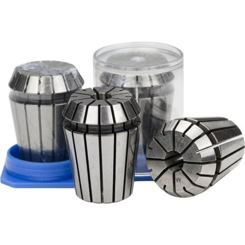 High Carbon Steel ER11 Spring Collet ER11 1/2/3/4/5/6/7mm Set Shaft Holder For CNC Lathe Engraving ER25 ER32 ER16 Spring Collet