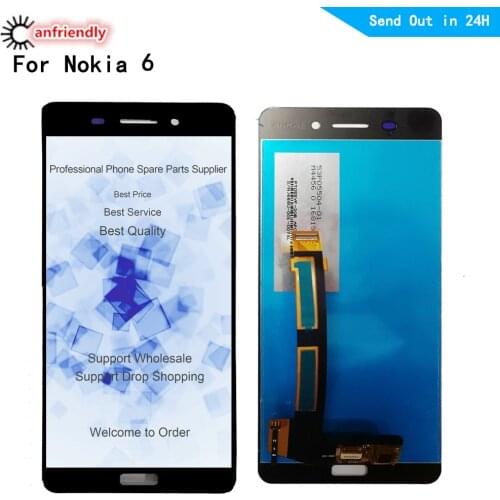 Lcd For Nokia 6 2017 Nokia6 N6 TA-1000 TA-1003 TA-1021 TA-1025 TA-1033 TA-1039 LCD Display touch panel screen Digitizer Assembly