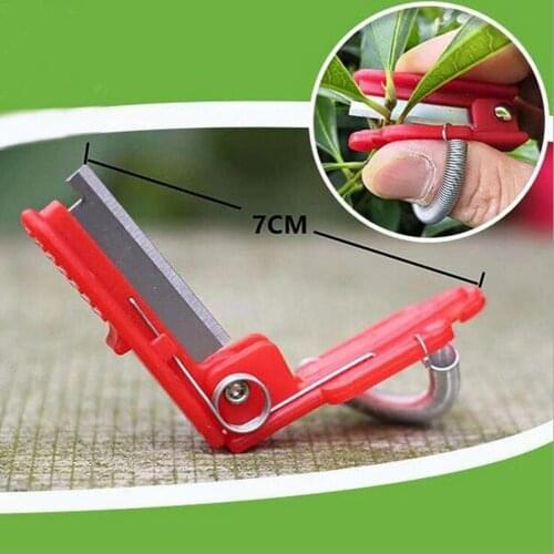 1pcs Red Thump Knife Separator Vegetable Fruit Harvesting Picking Tool For Farm Garden Orchard Vegetable Picking Tool