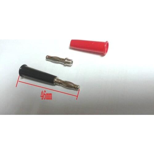100PCS 4mm Banana Plug BINDING POST for Multimeter Probes Welding cable New