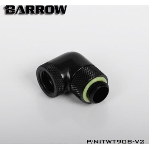 Barrow G1/4" 90 Degree Dual Rotary Fitting Water Cooling TWT90S-V2