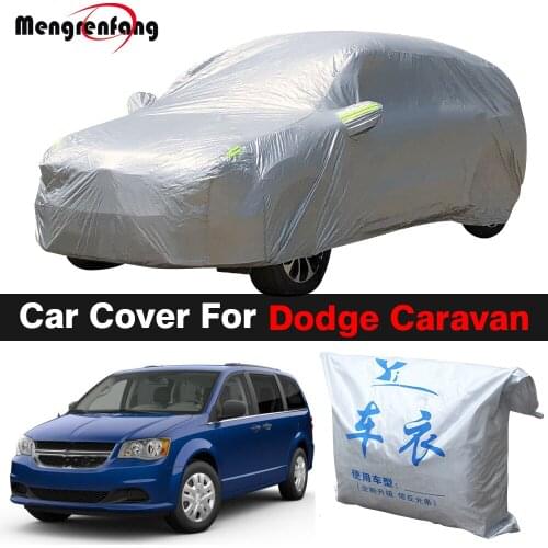 Full Car Cover Outdoor Anti-UV Sun Rain Ice Snow Protection Dust Proof Cover For Dodge Caravan Grand Caravan