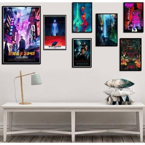 Hot Blade Runner 2049 Retro Movie HD Print Gift Modern Poster Painting Canvas Art Wall Picture Home Decor