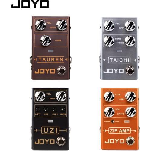 JOYO R-01 Series Guitar Effect Pedal Analog Overdrive Distortion Pedal For Electric Guitar Tauren/ZIP AMP Parts Accessories
