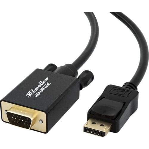 Displayport to VGA DVI HDMI-compatible cable 4K DP to HDMI-compatible 4K VGA DVI cable for HP Dell Asus Lenovo PC laptop