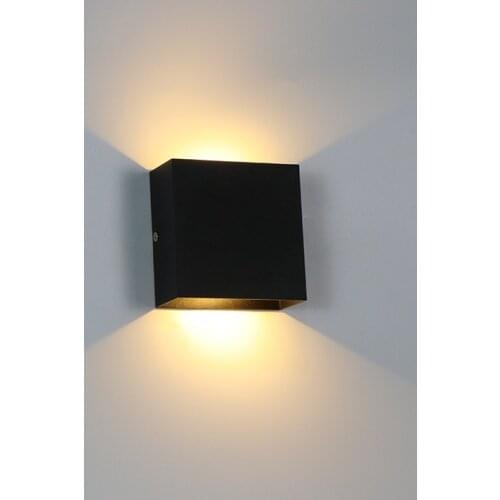 Indoor Wall Lamp 6W/10W LED Dimmable Wall Light Aisle Stair Decorate Lighting Fixture Bedroom Bedside Lamp Aluminium AC110V/220V