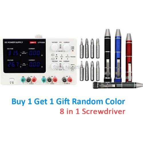 UNI-T UTP3305 Multi-Channel linear DC Power Supply 0 to 32V/0 to 5A Adjustable 5V/3A Fixed