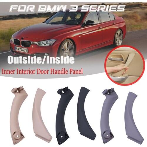 Fit For BMW 3 series E90 323i 325d E91 318i ABS Inner Interior Door Panel Handle Sedan Pull Trim Cover Inside part 51419150337