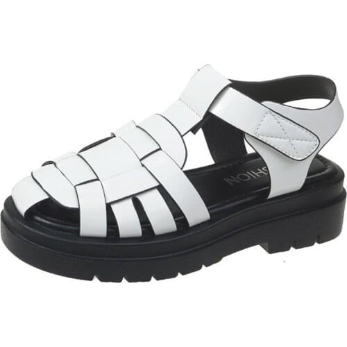 Designer Sandals Platform Heel Sandals Women 2021 Summer Fashion Outdoor Beach Casual Sports Breathable Female Shoes Black New