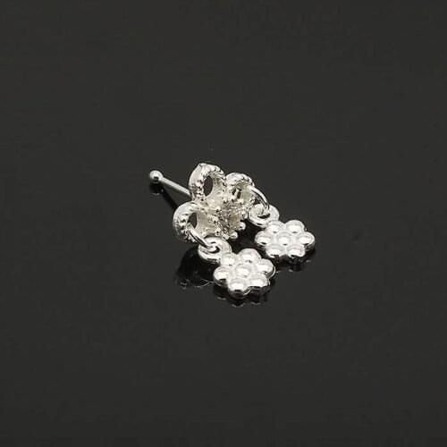 Dangle Flower Silver Lady 'S Speed up