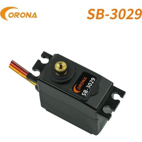 Corona SB3029 4.8V / 6.0V medium Sbus metal gear servo drive motor and program card