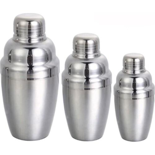 1PC Cocktail Shaker Home Bar Appliance Stainless Steel Shaker Cup Wine Drink Blender Shaker Bottle