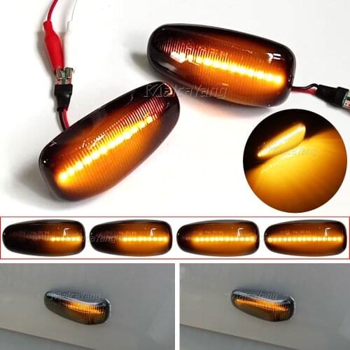 2 x Led Dynamic Side Marker Turn Signal Light Sequential Blinker Light For Mercedes Benz W210 W202 W208 R170 Vito W638 W163 W124