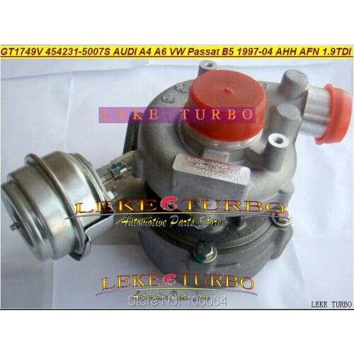 Free Ship GT1749V 454231 454231-5007S 028145702H Turbo For AUDI A4 B5 B6 A6 C5 For Volkswagen VW Passat B5 1997-04 AHH AFN 1.9L