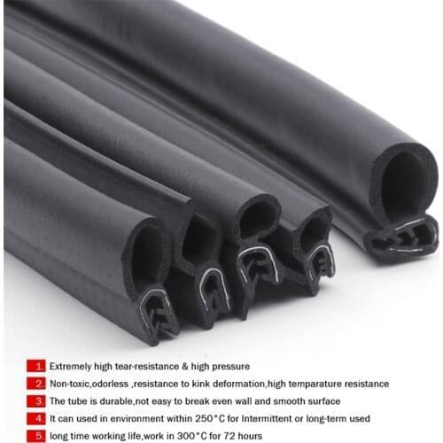For isuzu DMAX Car Door Seal Strip EPDM Rubber Noise Insulation Anti-Dust Soundproof Car Seal Strips