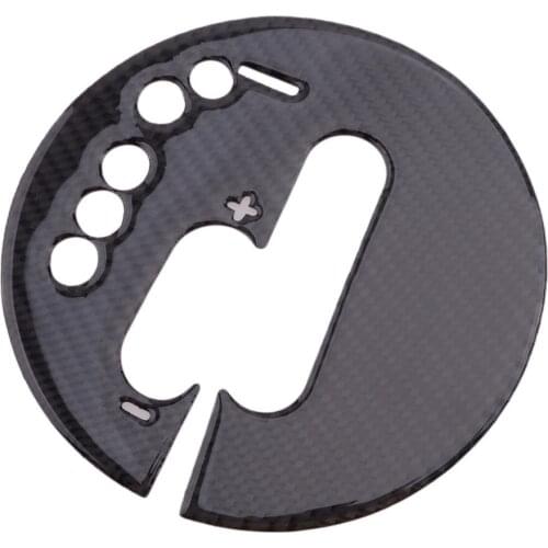 Carbon Fiber Interior Gear Shift Box Panel Cover Trim Decor Fit for Nissan 370Z Z34 2009-2013 2014 2015 2016 2017 2018 2019 2020