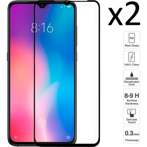 Xiaomi Mi9, Set 2 pieces tempered glass screen protector ant