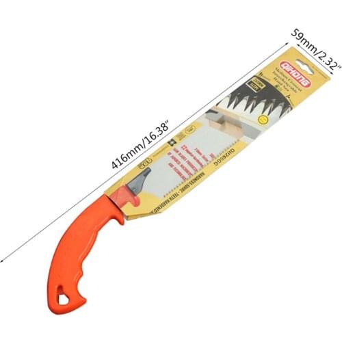 Japanese Ryoba Pull Saw 416mm Hand Tools For Slim Tenon Woodworking Precise Saw P0RE