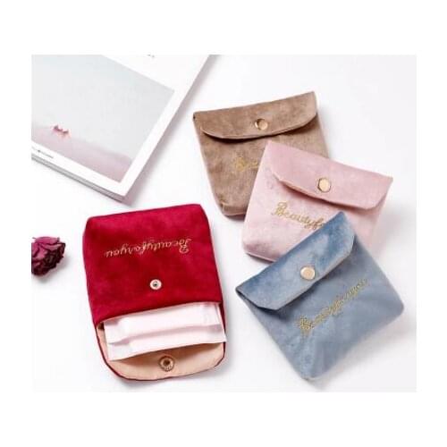 Women Small Fashion Cosmetic Bags Travel Mini Beauty Sanitary Napkins Make Up Coin Money Card Lipstick Storage Pouch Purse Bags