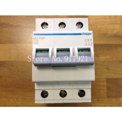 [ZOB] The French ORIGINAL MD332P D32 France Hagrid miniature circuit breaker 3P32A genuine original