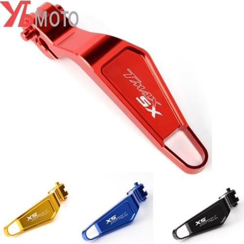 Motorbike Cnc Aluminum Parking Hand Brake Lever For YAMAHA T-MAX T MAX 530 TMAX530 DX 2017 2018 2019 tmax 530 sx Brakes Levers