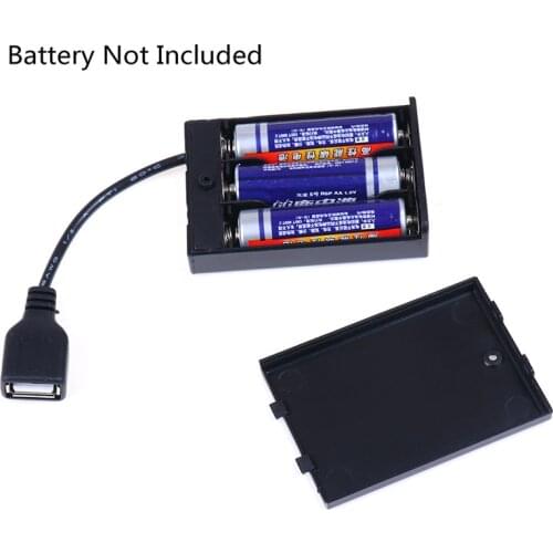 Battery Box With Usb Port For Lego And Pin Led Light Kit Four / Seven Port USB Hub Small Splitter Switch