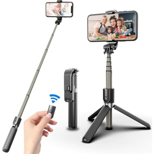 New Wireless Bluetooth Selfie Stick Tripod Mini Extendable Monopod Universal for IPhone for Samsung for Iphone for Canon