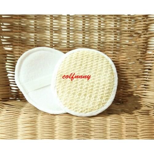 Fast Shipping Lot of 500 Natural Sisal bath Pad Skin Exfolianting, Peeling, Good for Cellulite Fight 100% Natural F061302
