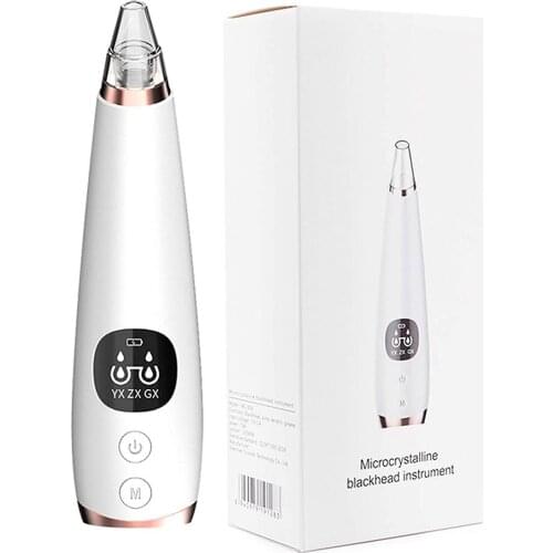 Blackhead Remover Vacuum Facial clean Face Skin Care Suction Black Dots Pimples Removal Deep Cleaning Tool Remover-Rechargeable