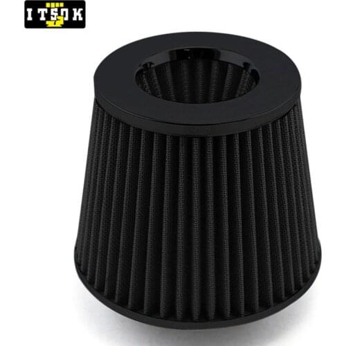 Cone Air Filter Intake Car Sport Universal 76mm Airfilter 6 Inch Racing JDM Cono Filtro De Aire Coche Admision Deporte Carreras
